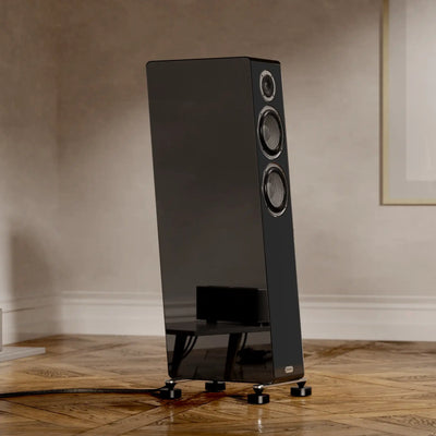 MARTEN Oscar Trio Floorstanding Speakers Piano Black - DOUGLAS HIFI