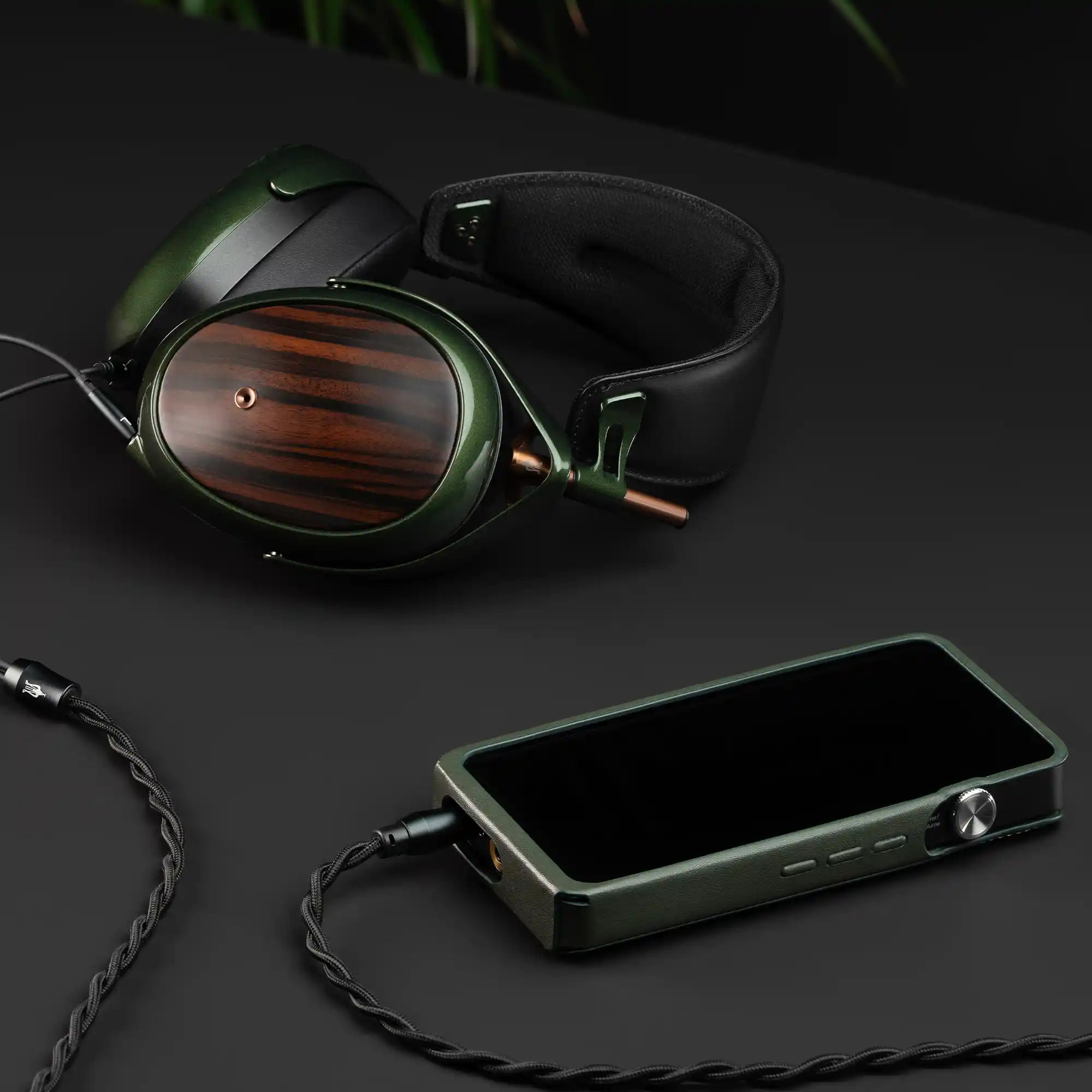 MEZE Strada Closed-Back Headphones Lifestyle View 1 - DOUGLAS HIFI