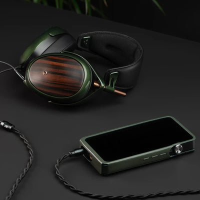 MEZE Strada Closed-Back Headphones Lifestyle View 1 - DOUGLAS HIFI