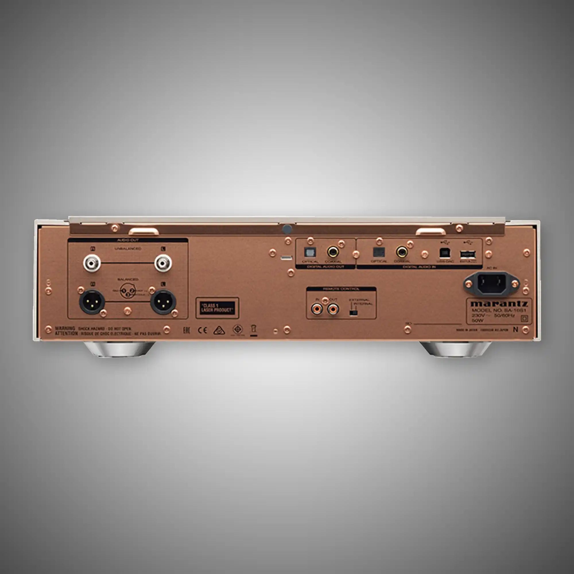 Marantz SA-10S1 CD/SACD Player with DAC (Ex. Demo) Rear of Unit - DOUGLAS HIFI