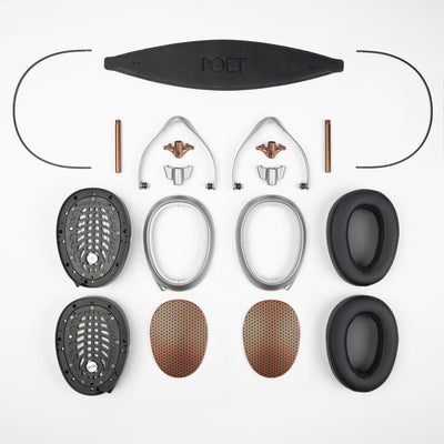 Meze POET Open Back Headphones (Exploded)- DOUGLAS HIFI