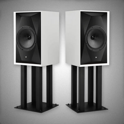 MoFI Sourcepoint 10 Master Edition Speakers White with Stands - DOUGLAS HIFI