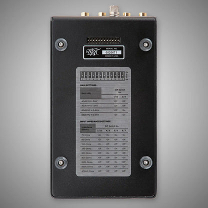 MoFi Electronics StudioPhono Phono Preamplifier Settings - DOUGLAS HIFI