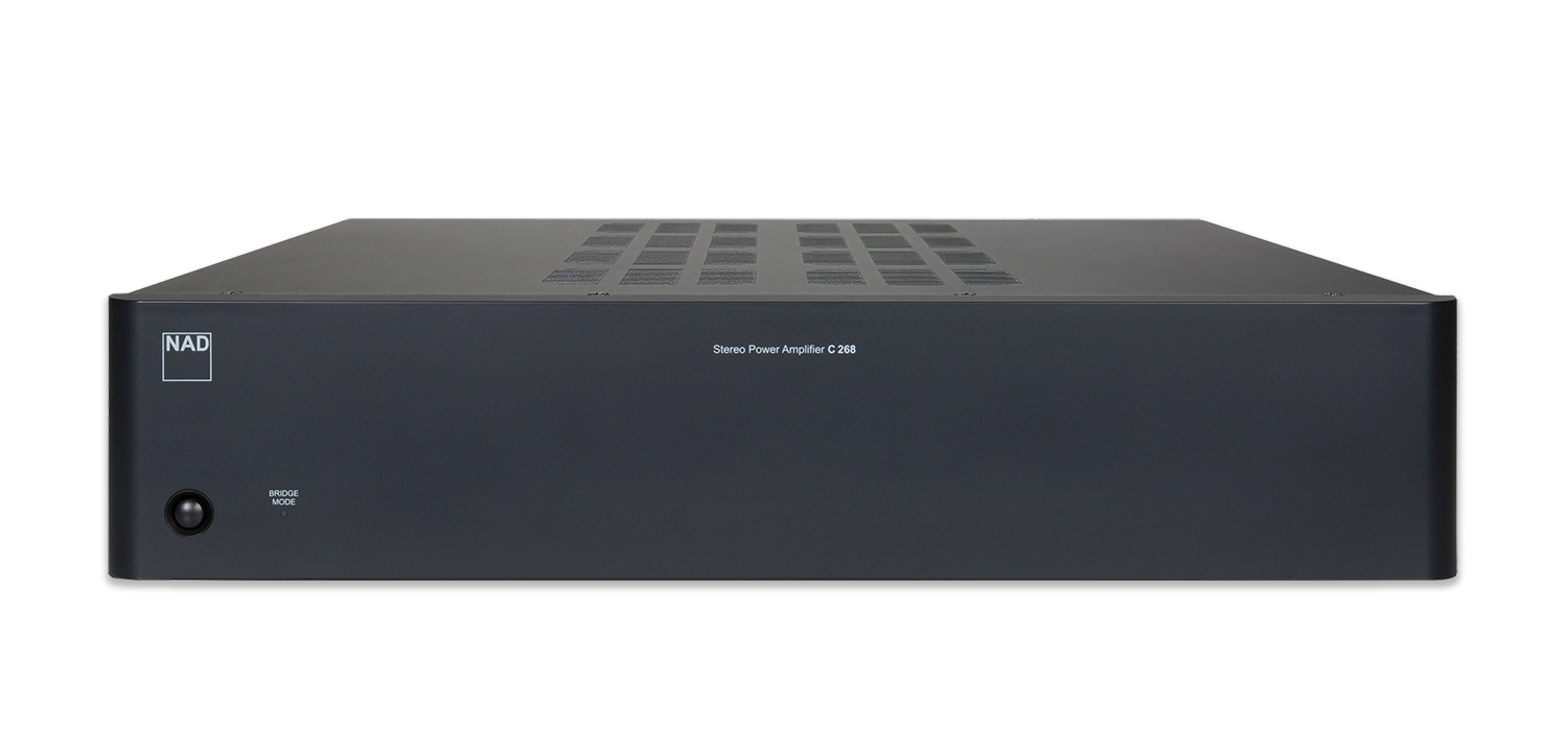 NAD C268 Bridgeable Stereo Power Amplifier
