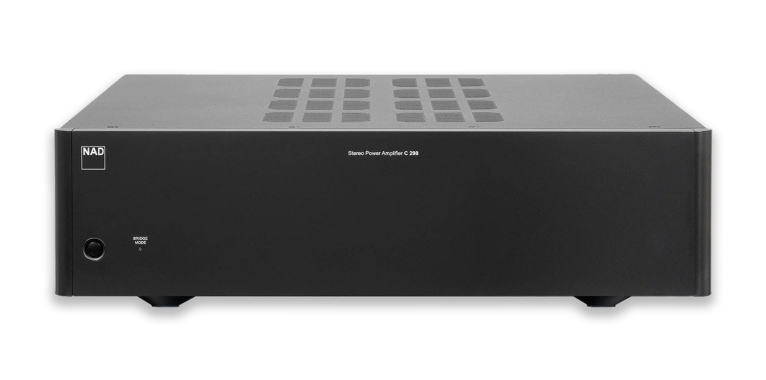 NAD C298 Bridgeable Stereo Power Amplifier