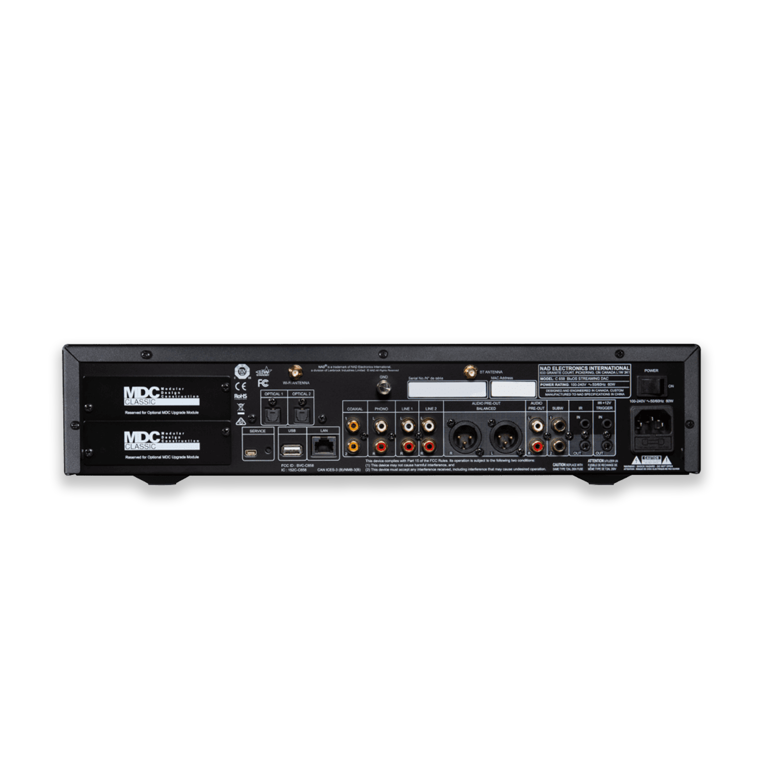 NAD C658 Streaming Preamplifier