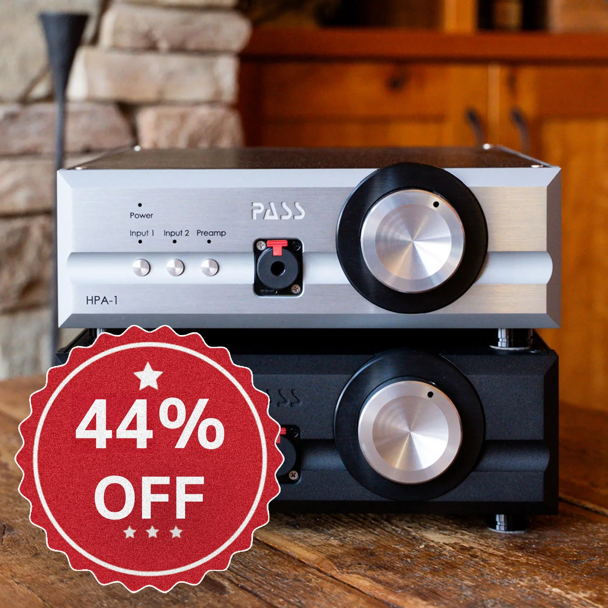 PASS LABS HPA-1 Headphone Amplifier - Ex. Display