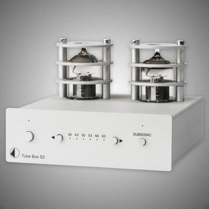 PRO-JECT Phono Tube Box S2 Phono Preamplifier SILVER - DOUGLAS HIFI