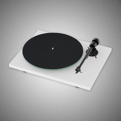 PRO-JECT T1 EVO Phono Turntable Satin White - DOUGLAS HIFI