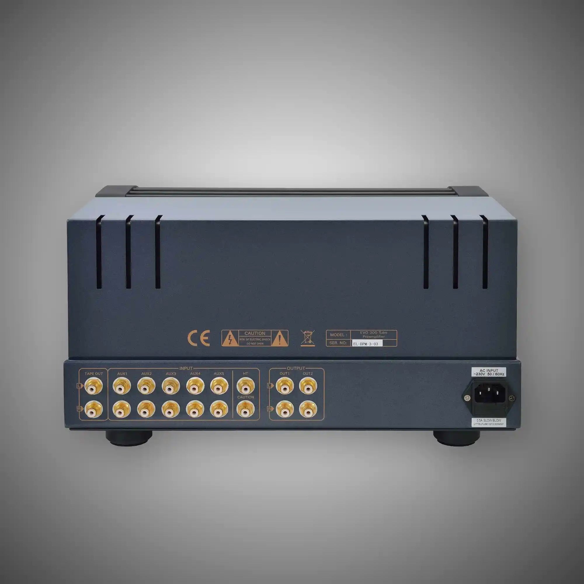 PrimaLuna EVO 300 Preamplifier (Rear) - DOUGLAS HIFI