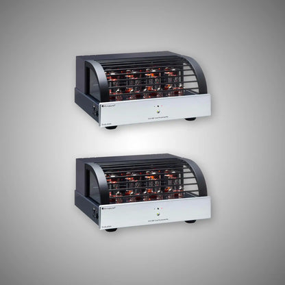 PrimaLuna EVO 400 MONO Power Amplifiers - PAIR (SILVER Front) - DOUGLAS HIFI