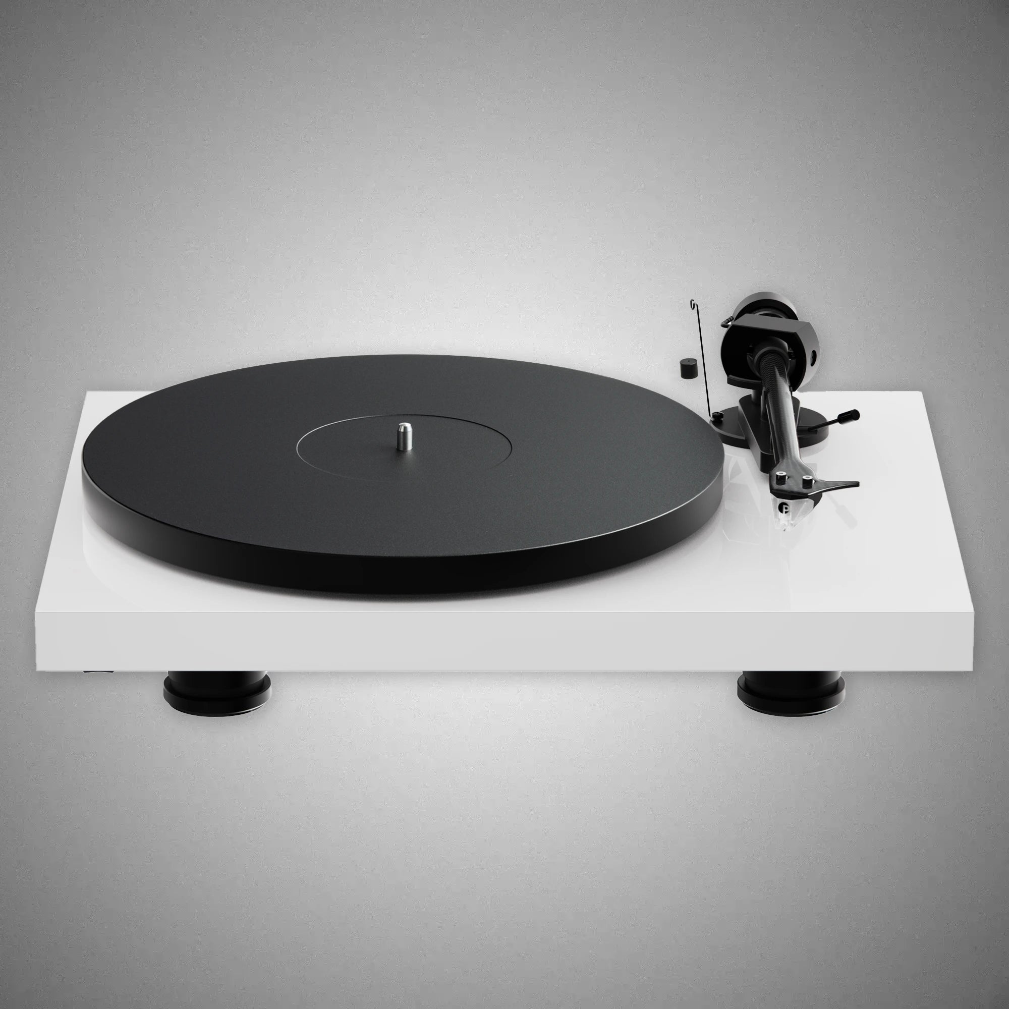 Pro-Ject Debut EVO 2 Turntable High Gloss White - DOUGLAS HIFI