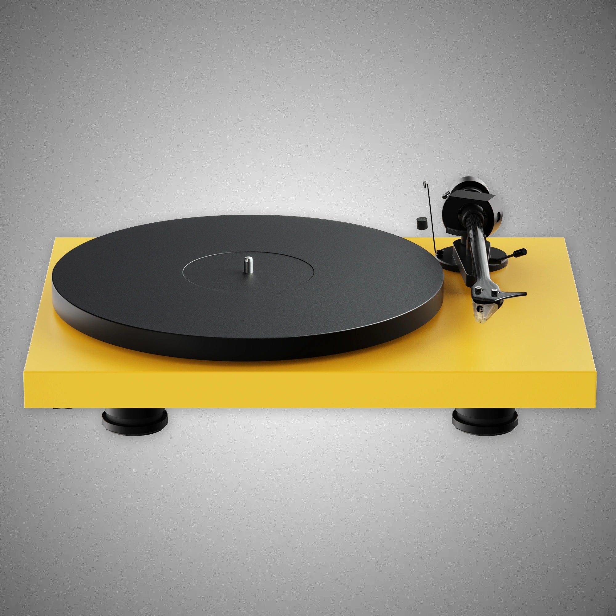 Pro-Ject Debut EVO 2 Turntable Satin Golden Yellow - DOUGLAS HIFI