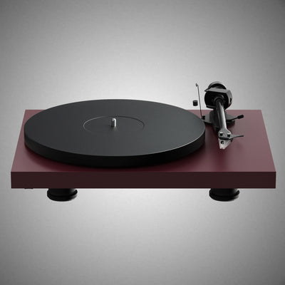 Pro-Ject Debut EVO 2 Turntable Satin Wine Red - DOUGLAS HIFI