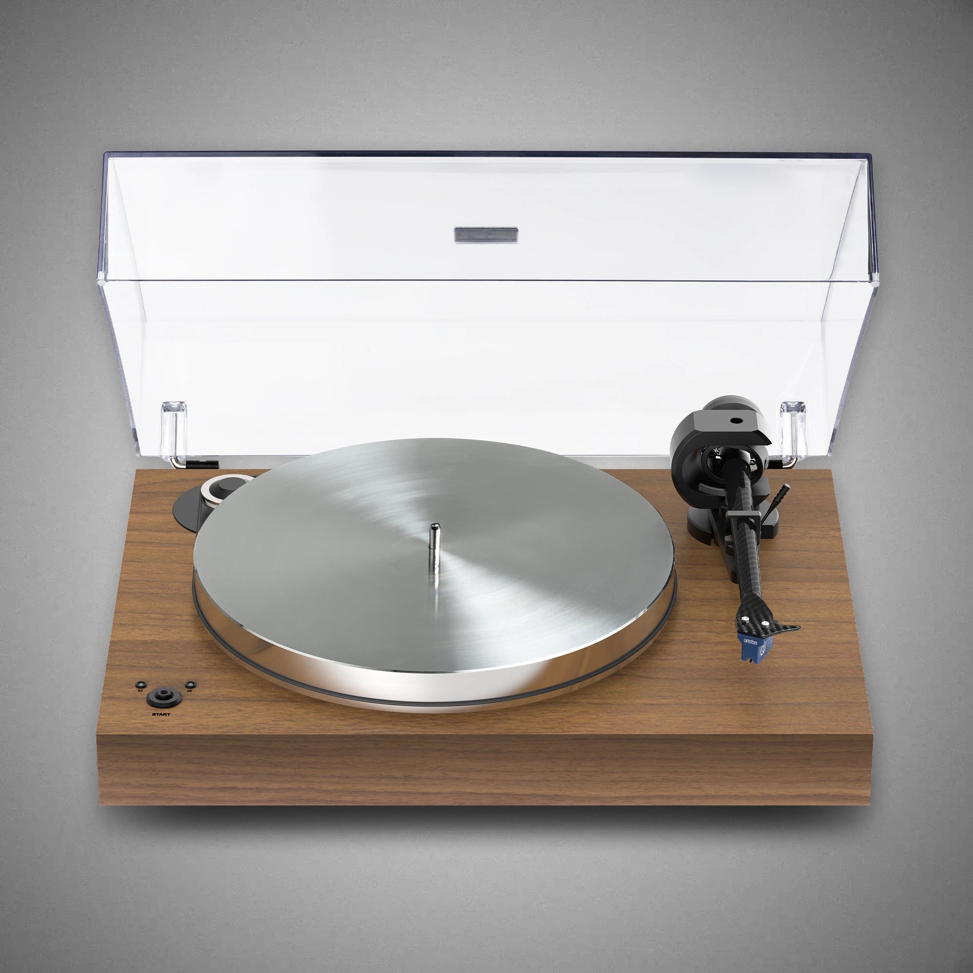 PRO-JECT X8 Evolution Turntable Satin Walnut - DOUGLAS HIIFI