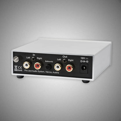 Pro-Ject Phono Box S2 Phono Preamplifier Rear - DOUGLAS HIFI