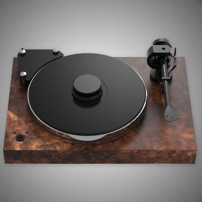 Pro-Ject Xtension 9 Evolution Turntable Walnut Burl Satin - DOUGLAS HIFI