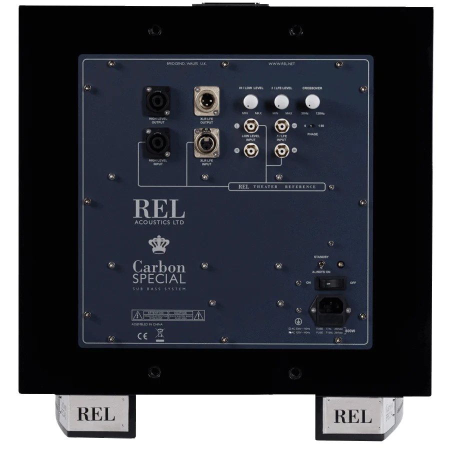 REL Carbon Special Subwoofer (REAR) - DOUGLAS HIFI