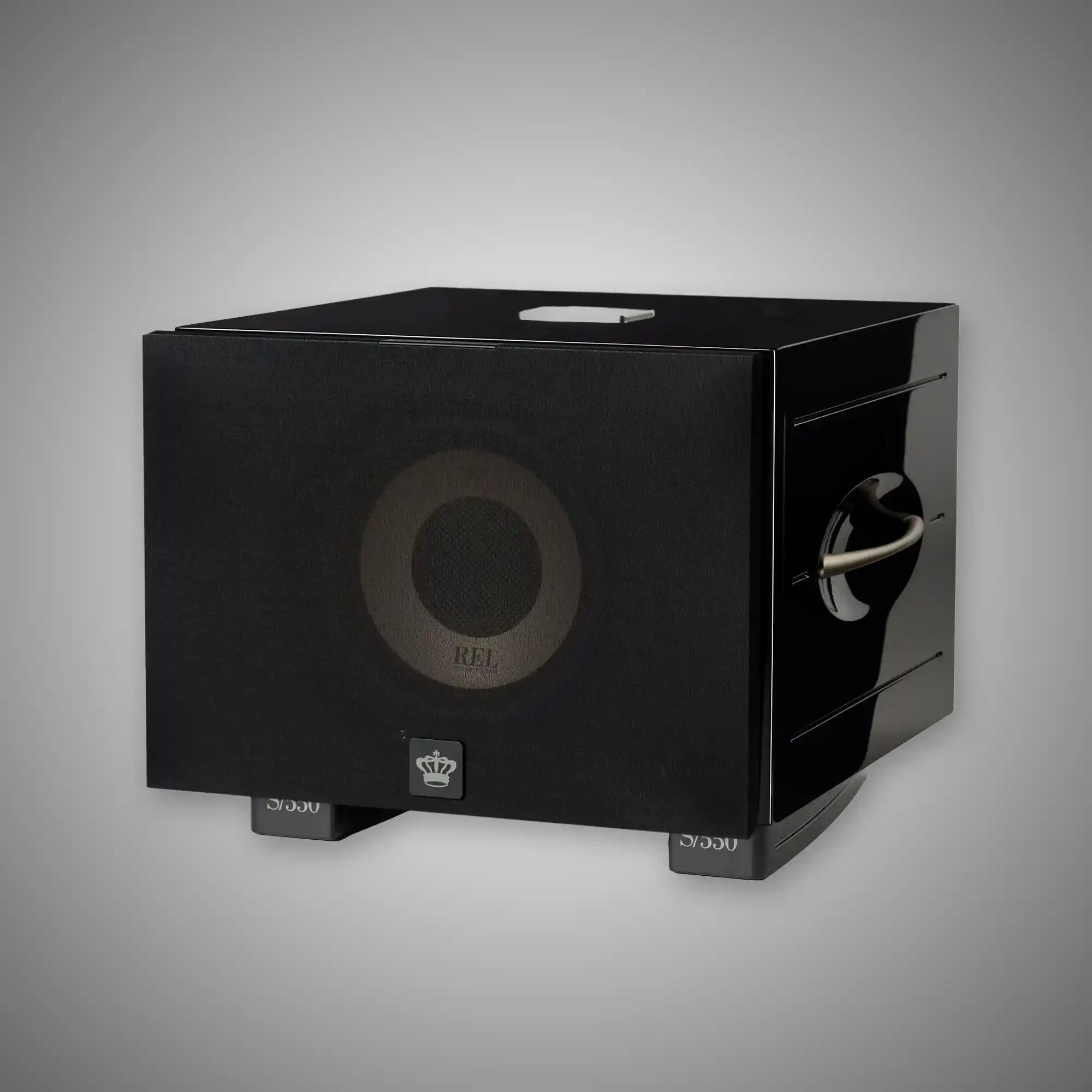 REL S/550 Subwoofer Black with Cloth Grille - DOUGLAS HIFI