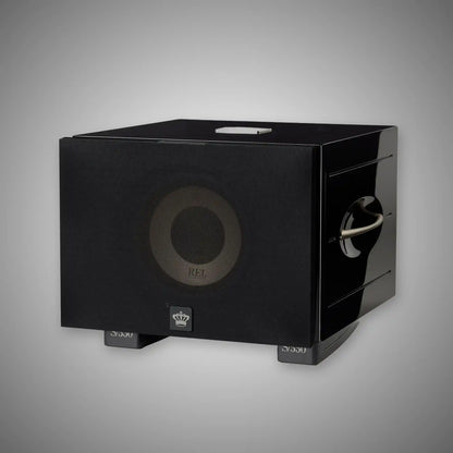 REL S/550 Subwoofer Black with Cloth Grille - DOUGLAS HIFI