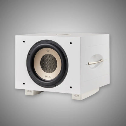REL S/850 Subwoofer White with No Grille - DOUGLAS HIFI