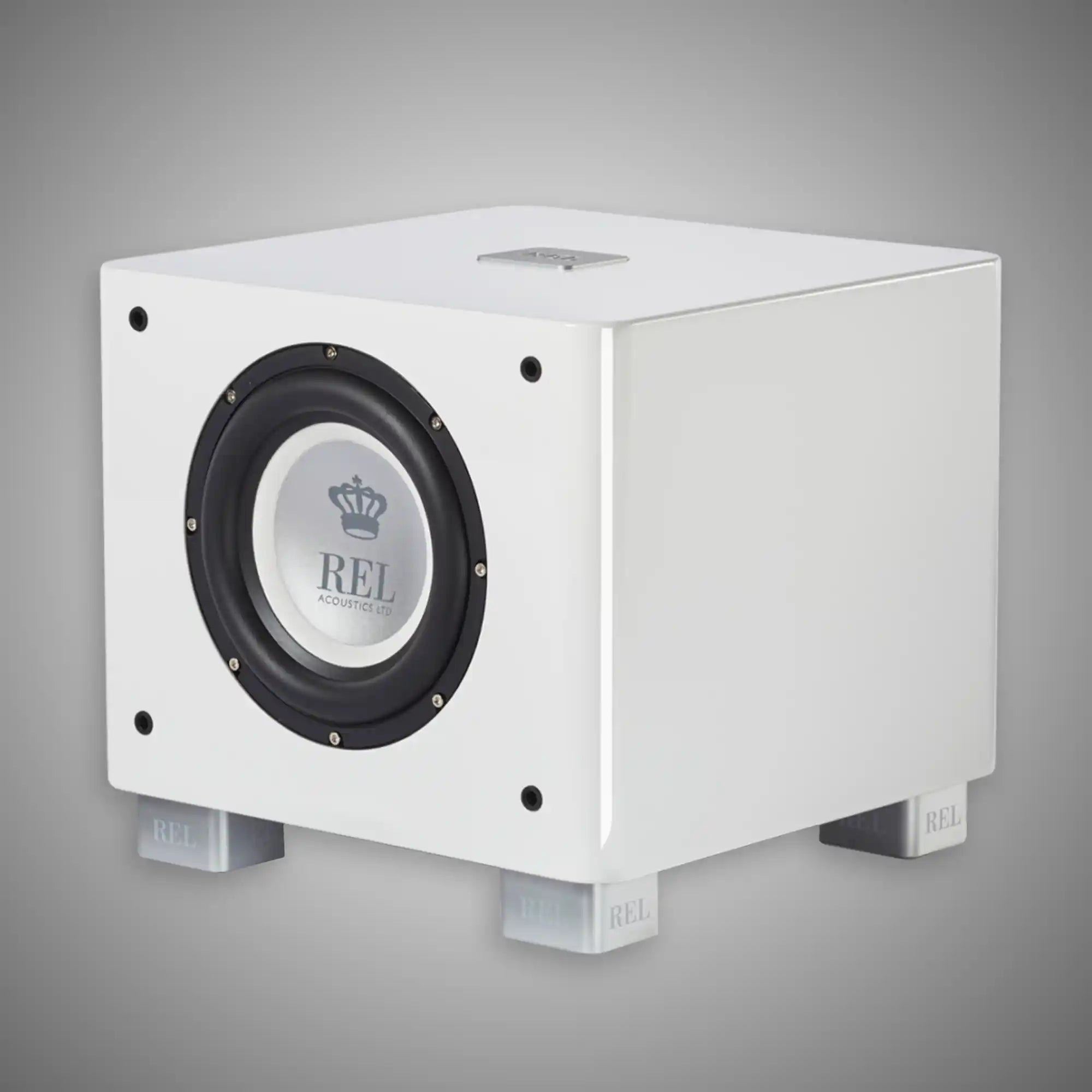REL T7X SubWoofer (White) - Douglas HiFi Perth