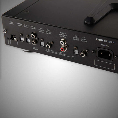 Rega Saturn Cd Player & DAC Rear - DOUGLAS HIFI