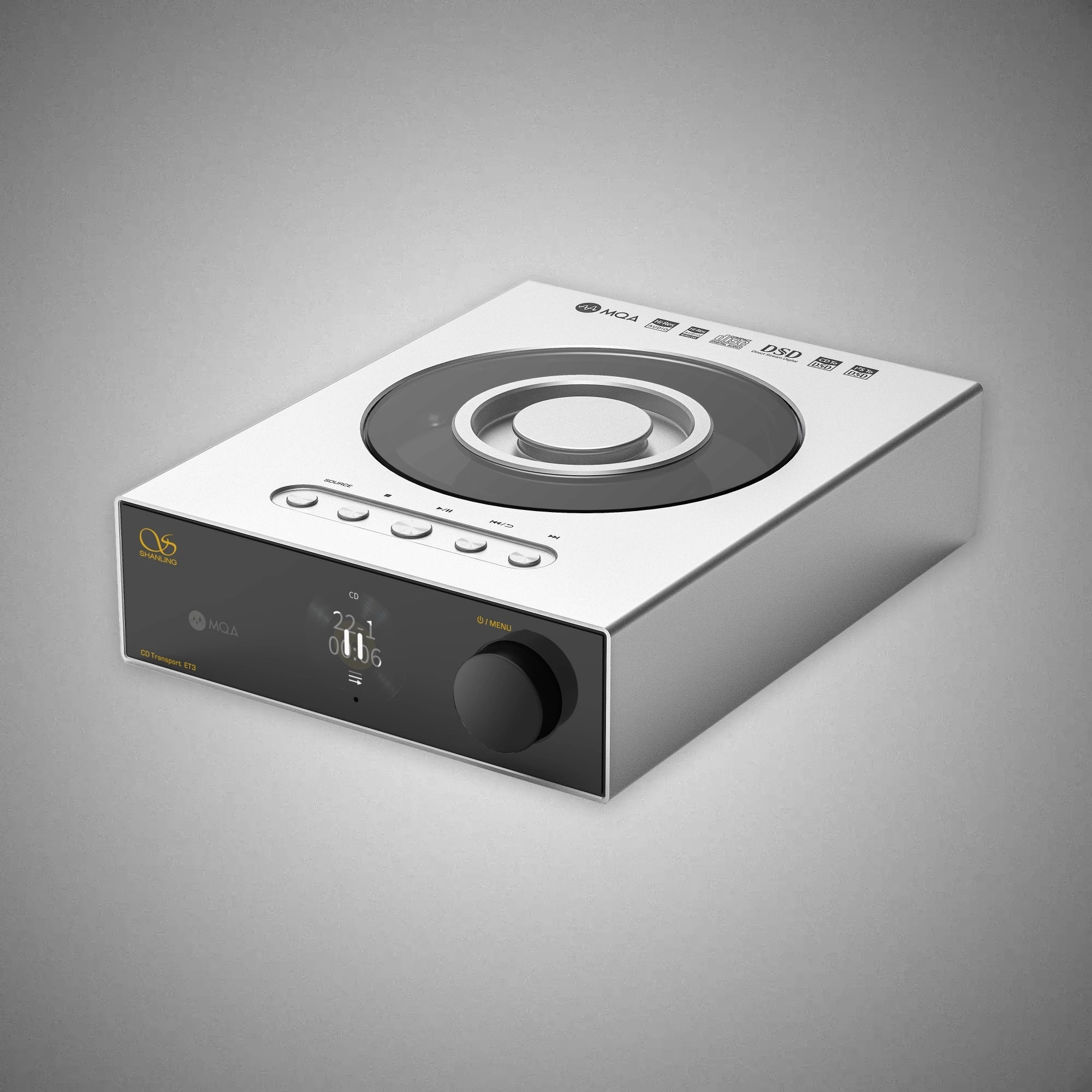 SHANLING ET3 CD Transport (Silver) - DOUGLAS HIFI
