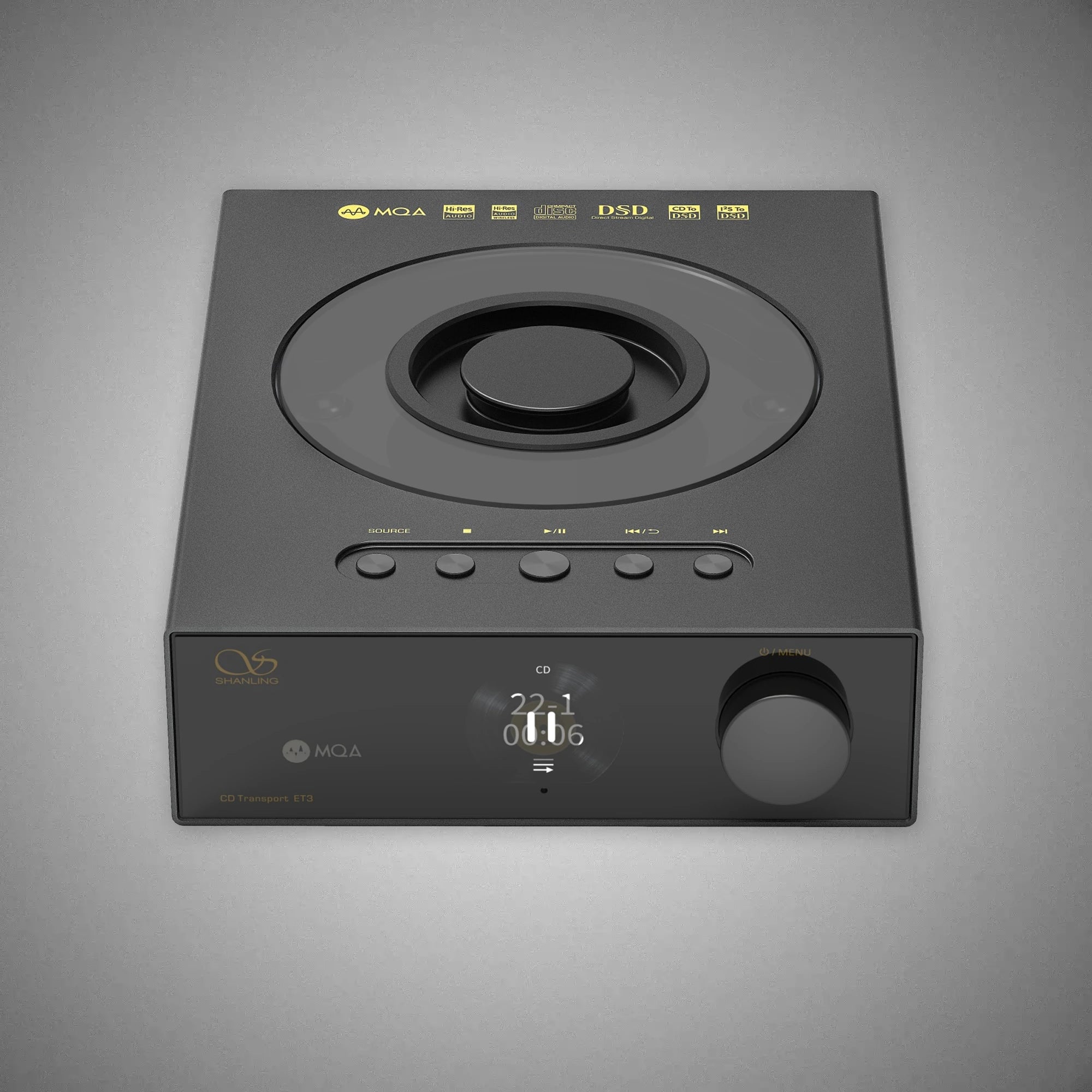 SHANLING ET3 CD Transport Black - DOUGLAS HIFI