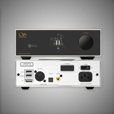 SHANLING ET3 CD Transport Rear - DOUGLAS HIFI