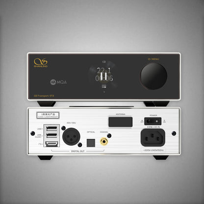 SHANLING ET3 CD Transport Rear - DOUGLAS HIFI