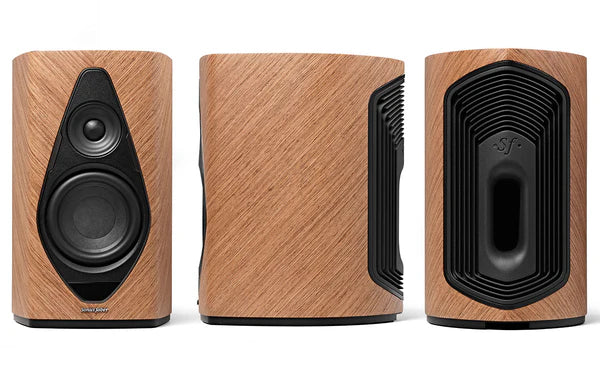 SONUS FABER DUETTO Walnut (3 views) - Douglas HiFi Perth