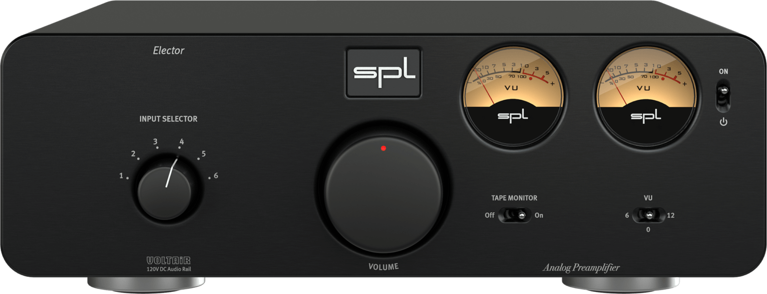 SPL Elector Analogue Pre-Amp Black - Douglas HiFi Perth
