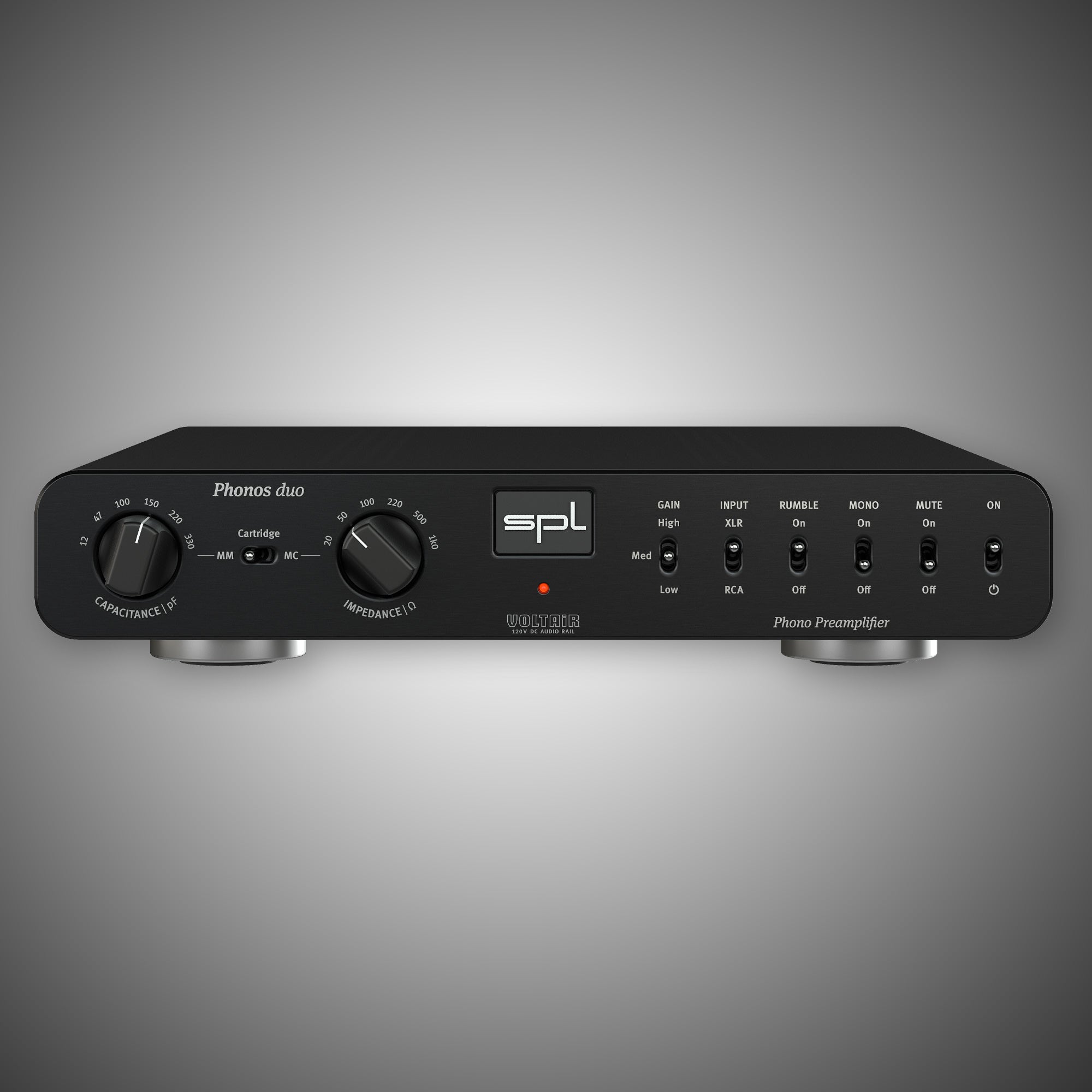 SPL Phonos Duo Phono Preamplifier Black - DOUGLAS HIFI