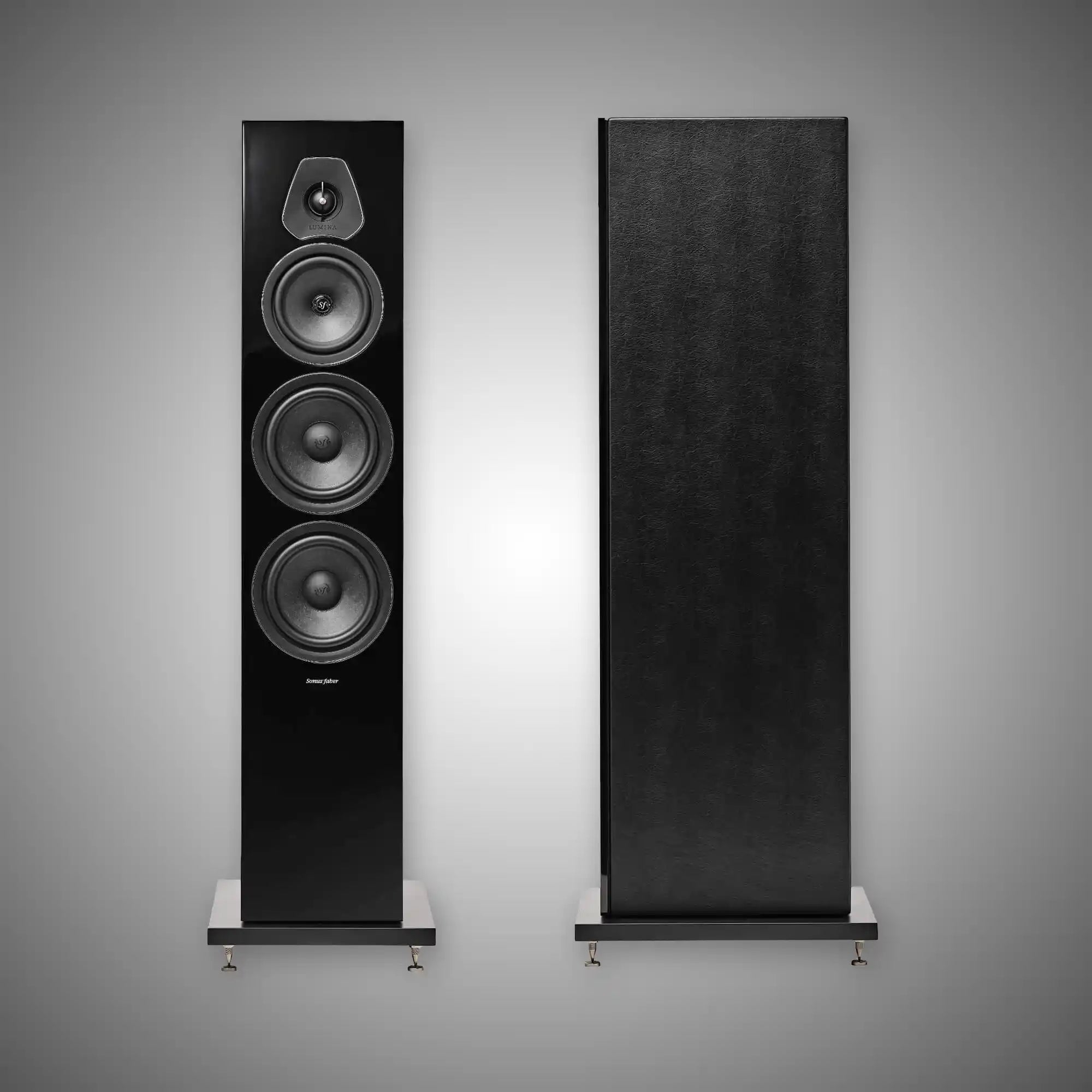 Sonus Faber Lumina V Floorstanding Loudspeaker Black - Douglas Hifi Perth