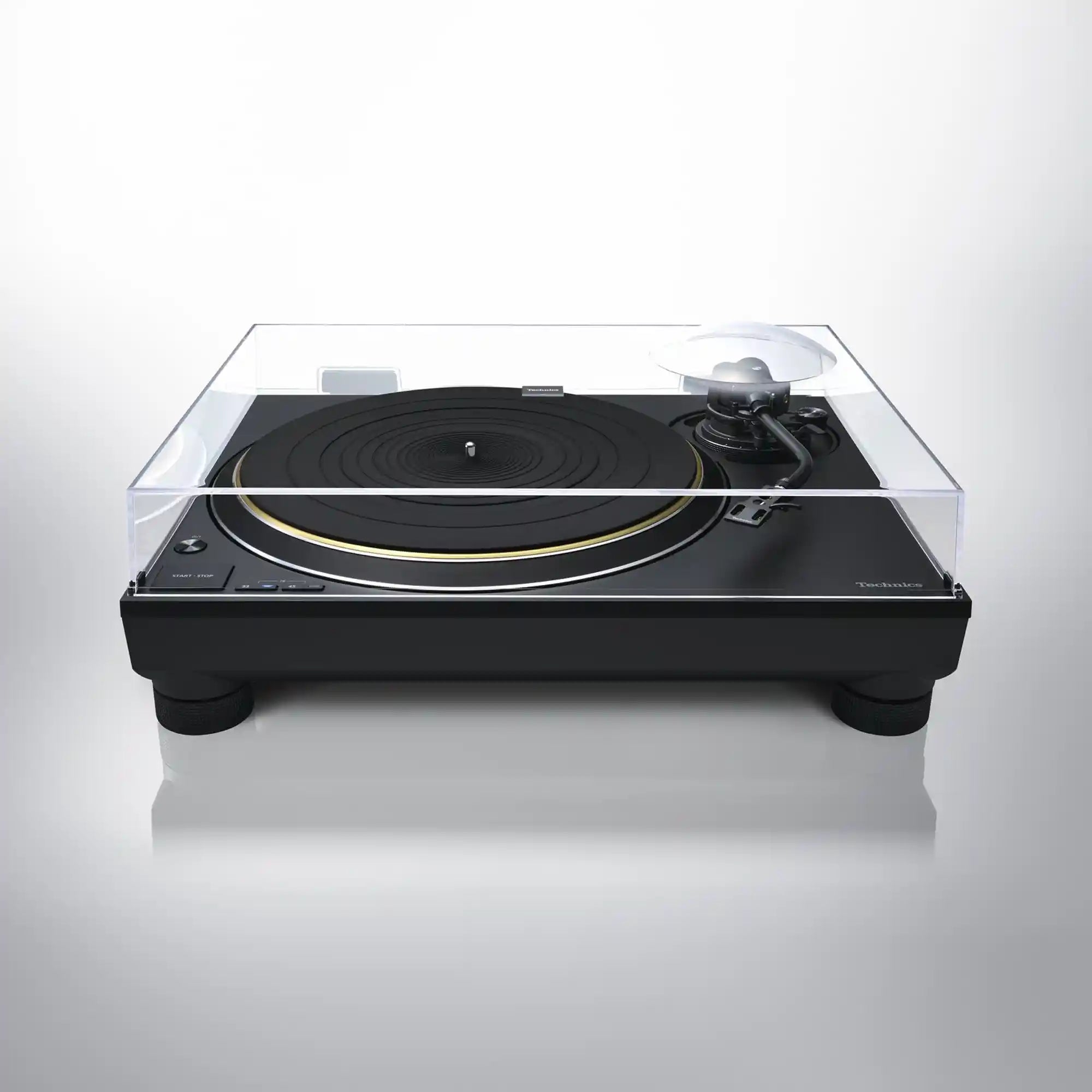 TECHNICS SL-1300G Grand Class Turntable (Black with Lid) - DOUGLAS HIFI