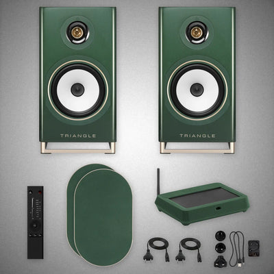 TRIANGLE Capella 2 Active Speakers PACKAGE CONTENTS - DOUGLAS HIFI