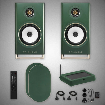 TRIANGLE Capella 2 Active Speakers PACKAGE CONTENTS - DOUGLAS HIFI