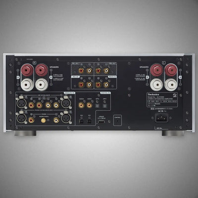 Technics SU-R1000 Reference Class Integrated Amplifier BLACK Rear - DOUGLAS HIFI