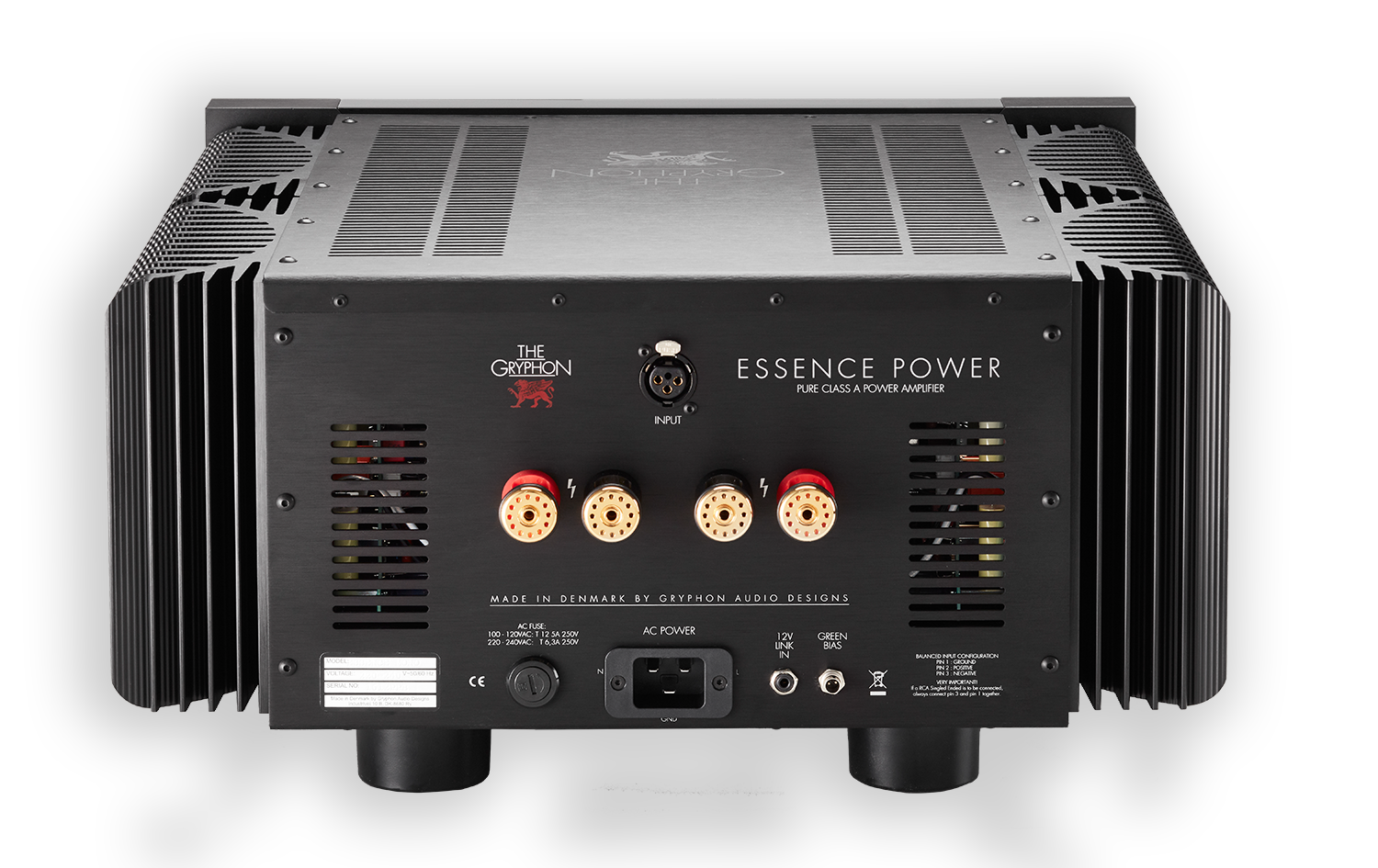 The Grphon Essennce Power Amplifier (REAR) - DOUGLAS HIFI 