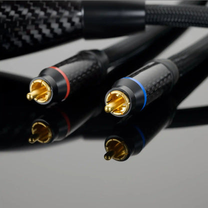 Transparent Audio Magnum Opus RCA Interconnect Cable (Close-Up) - DOUGLAS HIFI