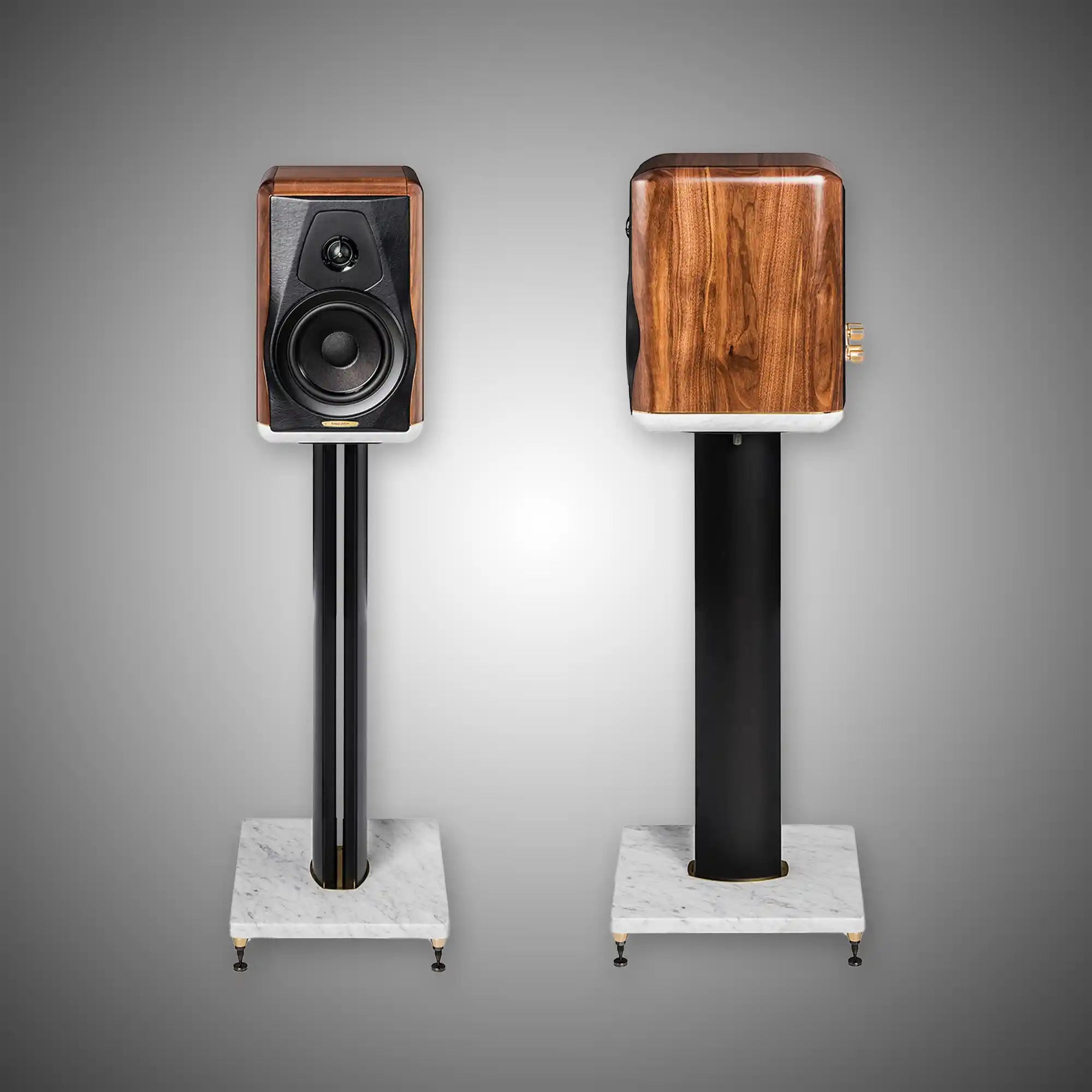 Sonus Faber Electa Amator III bookshelf loudspeaker walnut with marble - Douglas Hifi Perth