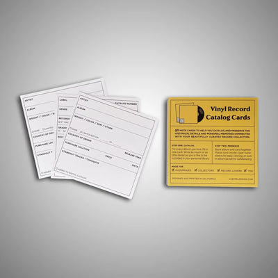 VInyl Catalogue Cards - DOUGLAS HIFI