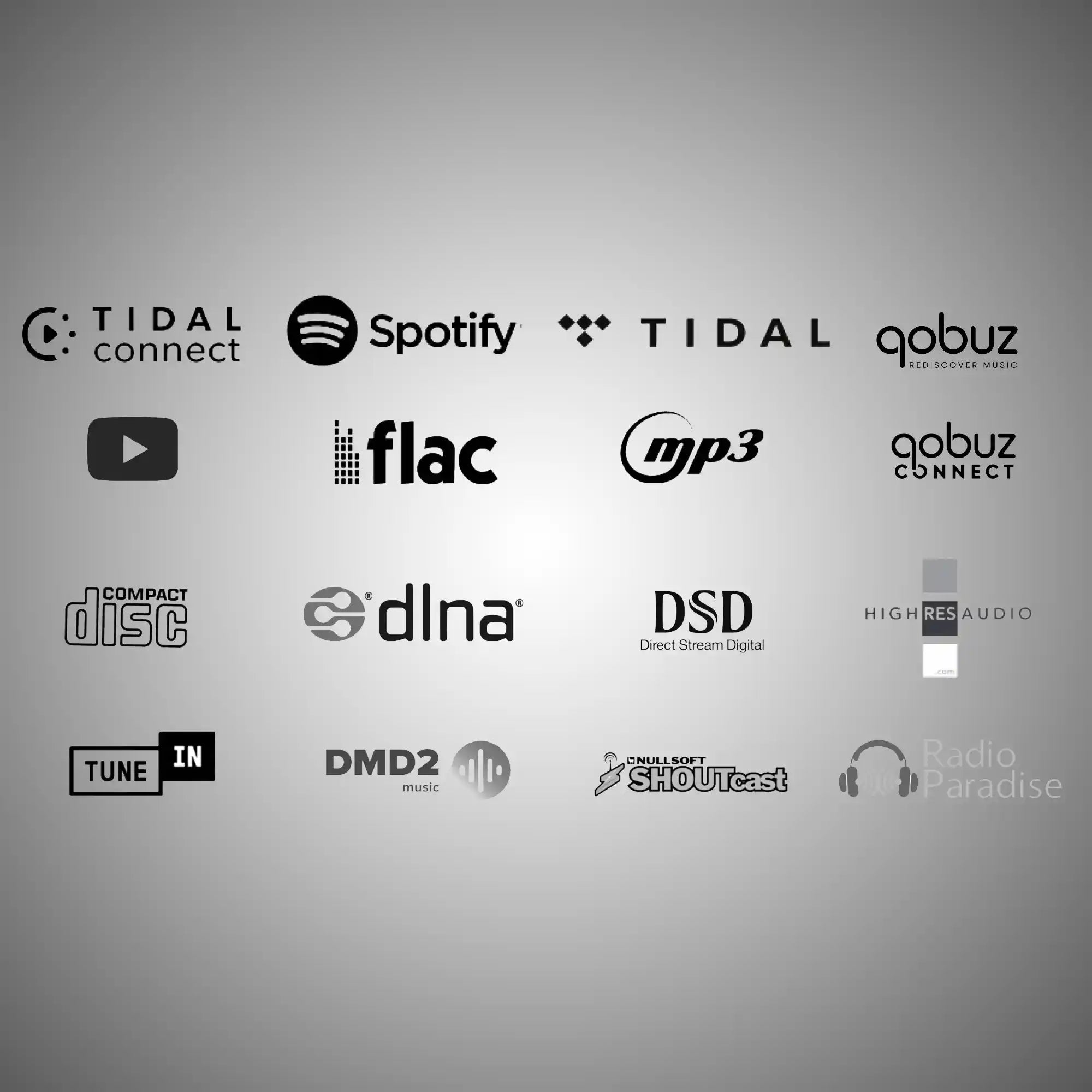 VOLUMIO Motivo - Formats - DOUGLAS HIFI