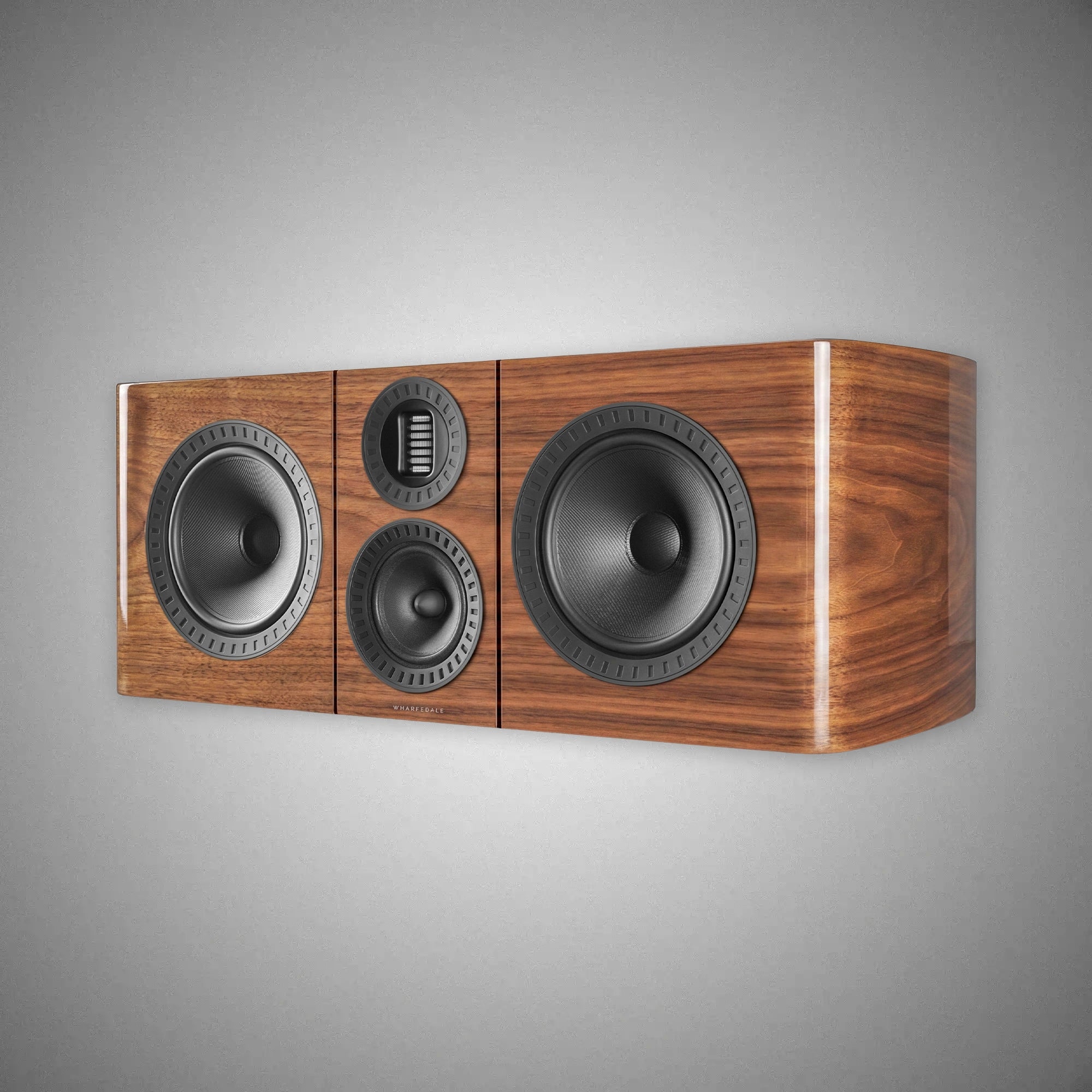 WHARFEDALE Elysian CR Centre Speaker Piano Gloss Walnut No Stand - DOUGLAS HIFI