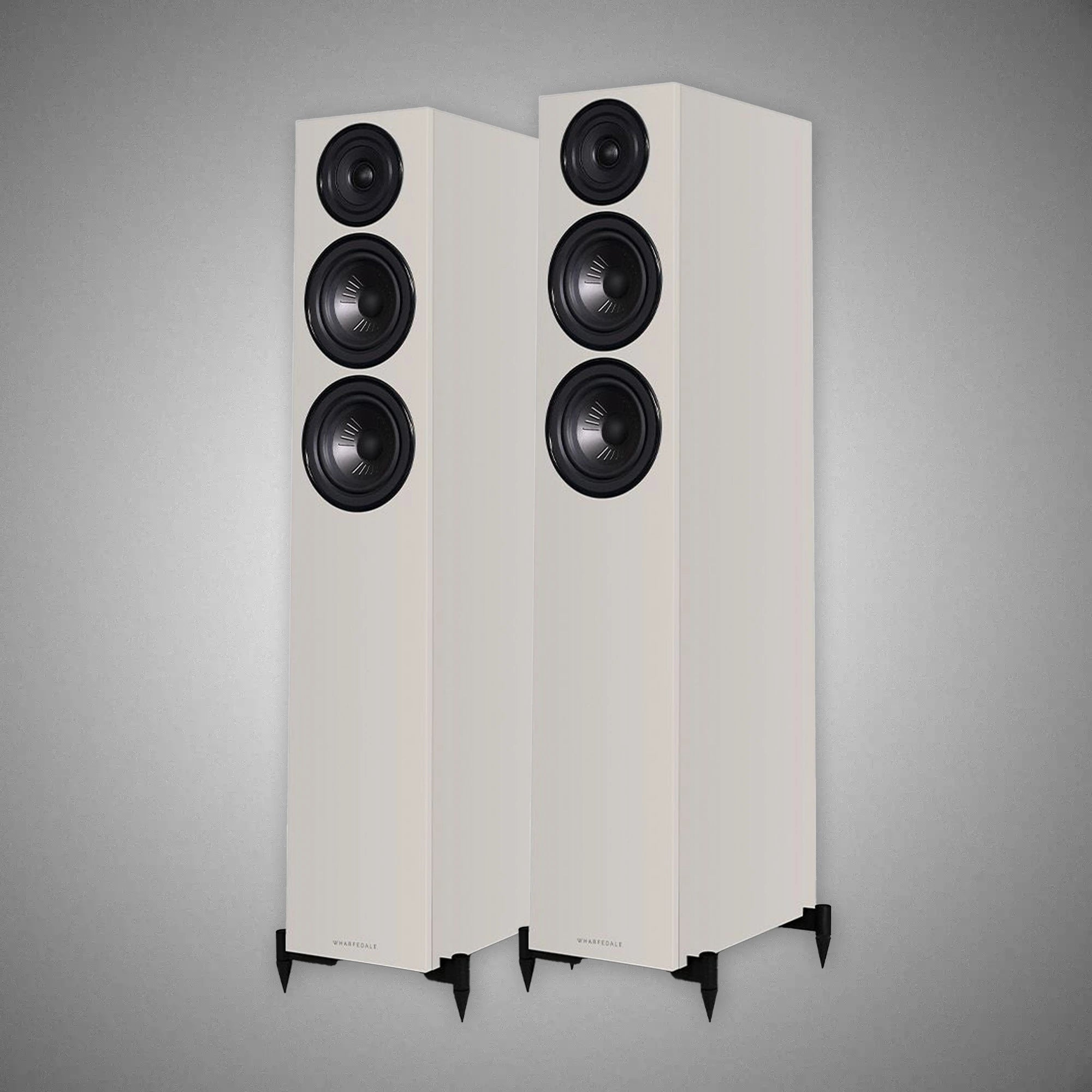 WHARFEDALE Diamond 12.3i Floorstanding Loudspeakers Stone Grey - DOUGLAS HIFI