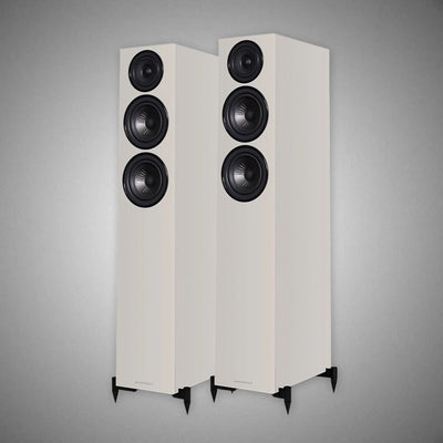 WHARFEDALE Diamond 12.3i Floorstanding Loudspeakers Stone Grey - DOUGLAS HIFI