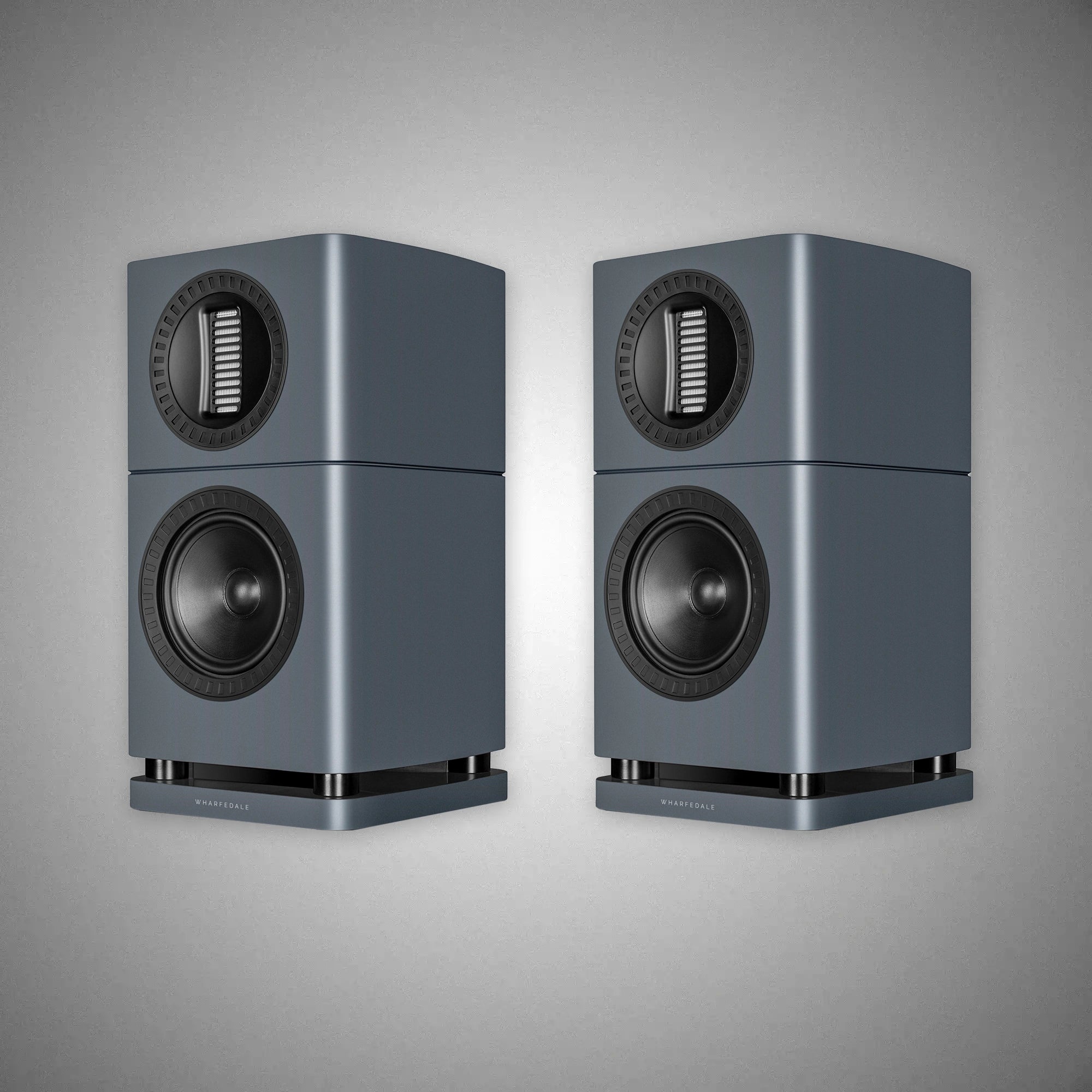 WHARFEDALE Elysian 1R Standmount Speakers Lunar Grey No Stands - DOUGLAS HIFI