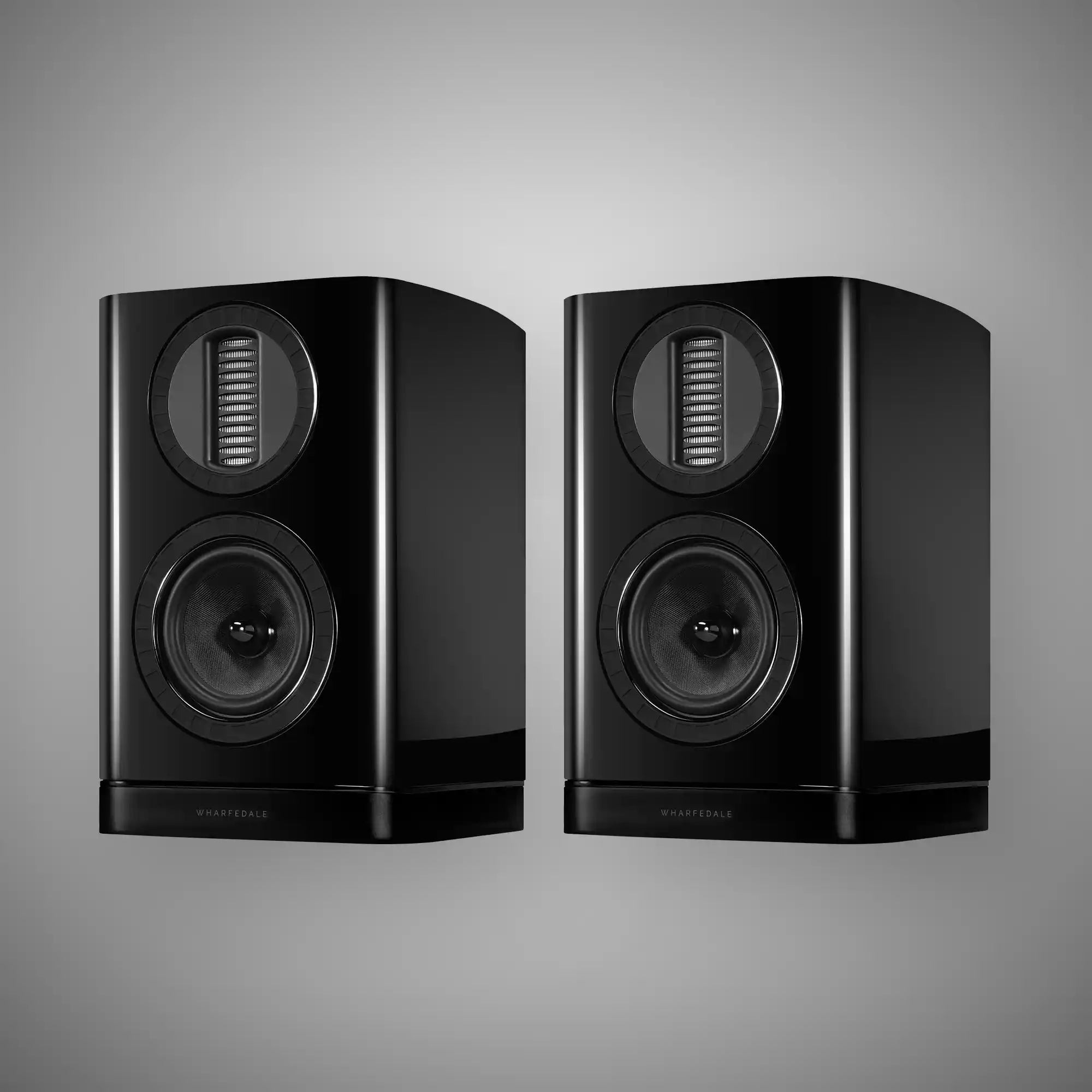 Wharfedale AURA 1 Standmount Loudspeakers BLACK - DOUGLAS HIFI