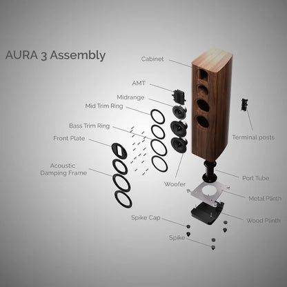 WHARFEDALE Aura 3 Floorstanding Loudspeakers
